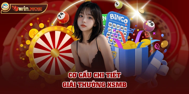 Cơ cấu chi tiết giải thưởng XSMB